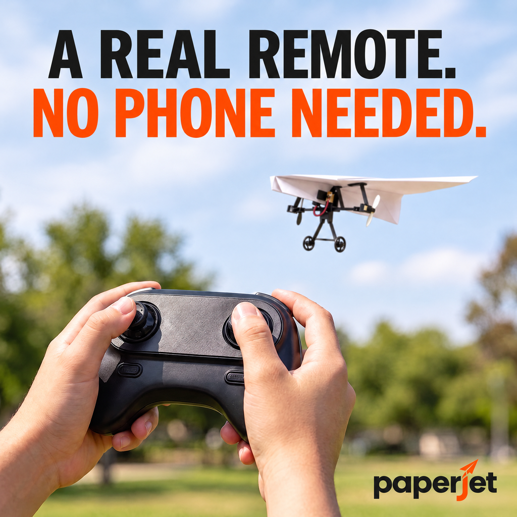 A real remote, no phone needed