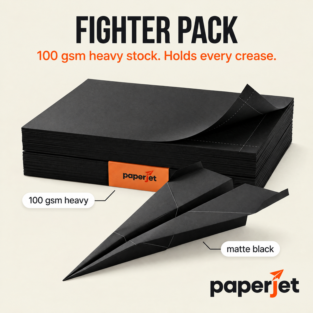 Fighter Pack black paper included in the bundle