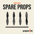 Paperjet spare propellers, four blades